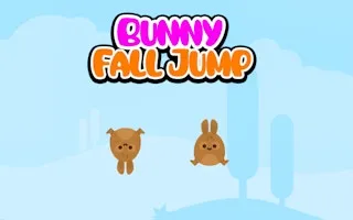 Bunny Fall Jump gameplay preview
