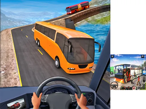 Bus Driving Game gameplay preview