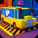 Bus Parking City 3D
