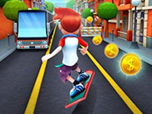 Bus Rush - Bus Surfer gameplay preview