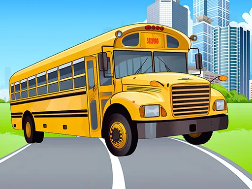 Bus Stop: 2048! gameplay preview