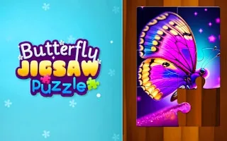 Butterfly Jigsaw Puzzle gameplay preview