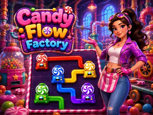 Candy Flow Factory gameplay preview