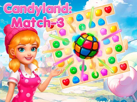 Candyland: Match-3 gameplay preview