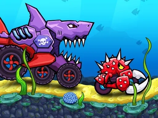 Car Eats Car: Underwater Adventure gameplay preview