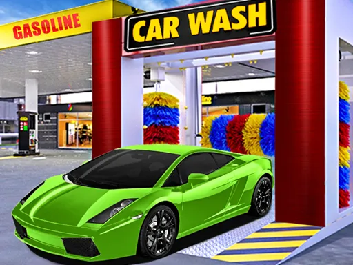 Car Wash & Gas Station Simulator gameplay preview