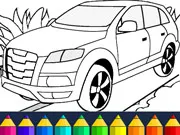 Cars Coloring Game gameplay preview