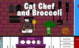 Cat Chef and Broccoli gameplay preview