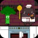 Cat Chef and Broccoli