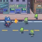 Cat Gunner Vs Zombies