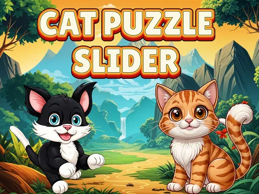 Cat Puzzle Slider gameplay preview