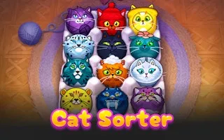 Cat Sorter Puzzle gameplay preview