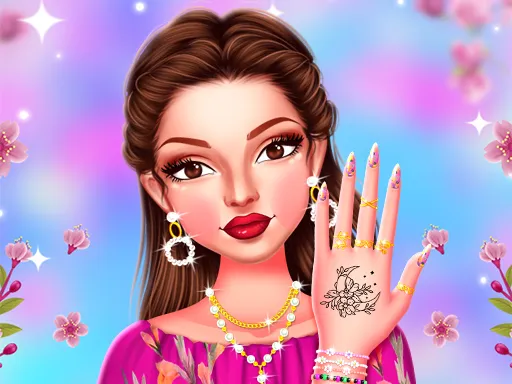 Celebrity Spring Manicure Design gameplay preview