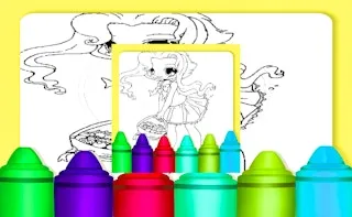 Chibi Anime Coloring Pages gameplay preview