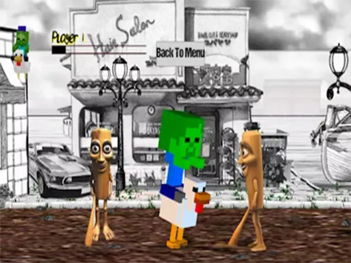 Chicken Jockey Tung Tung Sahur Fight gameplay preview