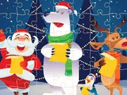 Christmas Carols Jigsaw gameplay preview