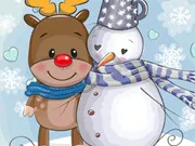 Christmas Jigsaw gameplay preview