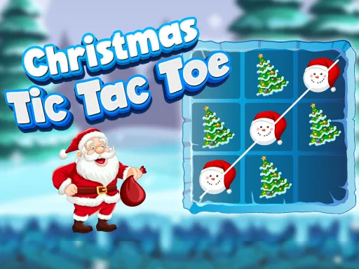 Christmas Tic Tac Toe gameplay preview