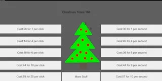 Christmas Tree Clicker gameplay preview