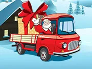 Christmas Vehicles Jigsaw gameplay preview