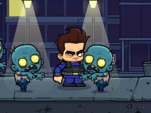 City Zombie Survival 2D gameplay preview