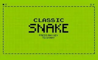 Classic Snake HTML5 gameplay preview