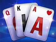 Classic Solitaire Blue gameplay preview