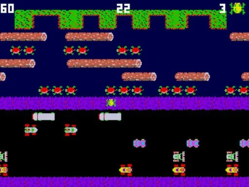 Clumpsy Frogger 2D gameplay preview