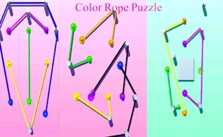 Color Rope Puzzle gameplay preview
