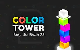 Color Tower 2 - Drop The Boxes 3D gameplay preview