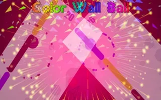 Color Wall Ball - Flappy Ball gameplay preview