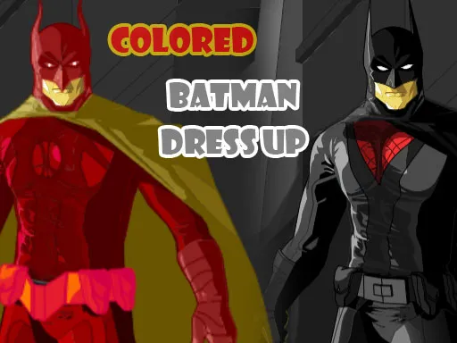 Colored Batman Dress Up gameplay preview
