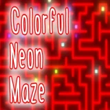 Colorful Neon Maze
