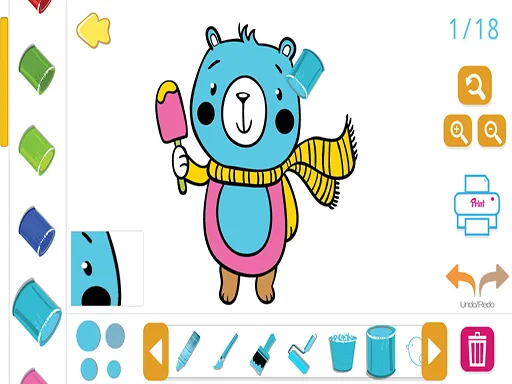 Coloring Animales gameplay preview