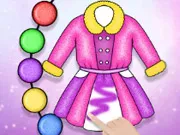 Coloring Book: Clothes gameplay preview