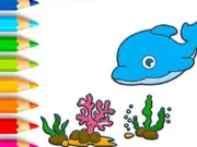 Coloring Book: Dolphin gameplay preview