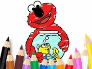Coloring Book: Elmo New Friend gameplay preview