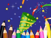 Coloring Book: Happy New Year gameplay preview