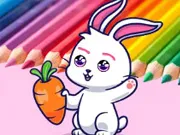 Coloring Book: Rabbit Pull Up Carrot gameplay preview