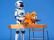 Coloring Book: Robot And Dog gameplay preview