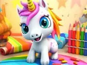 Coloring Book: Unicorn gameplay preview