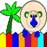 Coloring Book: Zoo Animals