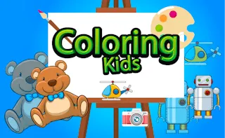 Coloring Kids gameplay preview