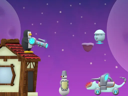 Combat Penguin Game gameplay preview