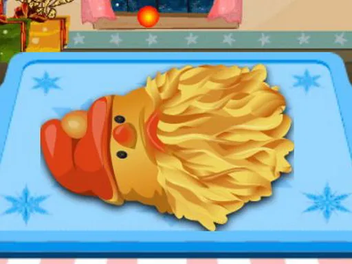 Cooking Golden Santa Bread gameplay preview