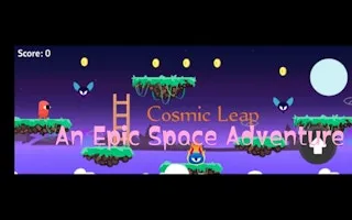 Cosmic Leap An Epic Space Adventure gameplay preview