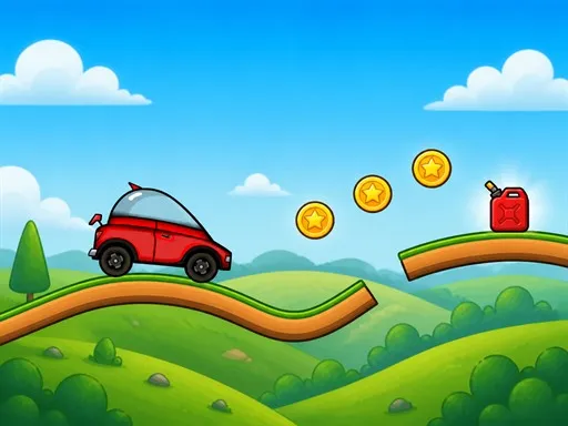 Crazy Car Drive Road Challenge gameplay preview
