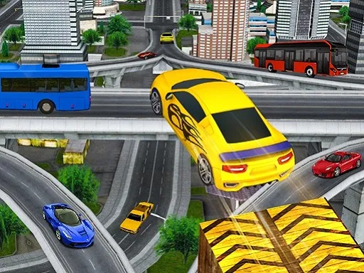 Crazy Car Impossible Stunt Challenge Game gameplay preview
