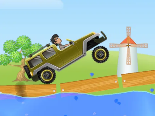 Crazy Hill Climbing gameplay preview