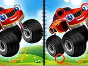 Crazy Monster Trucks Difference gameplay preview